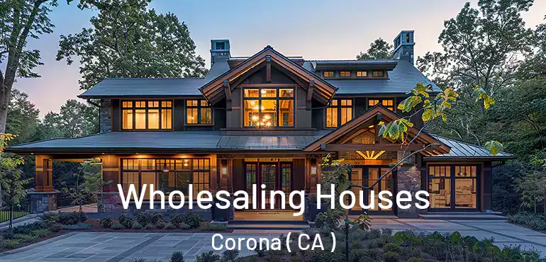  Wholesaling Houses Corona ( CA )